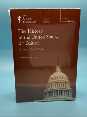 The Great Courses History of the U.S. 2nd edition brand new